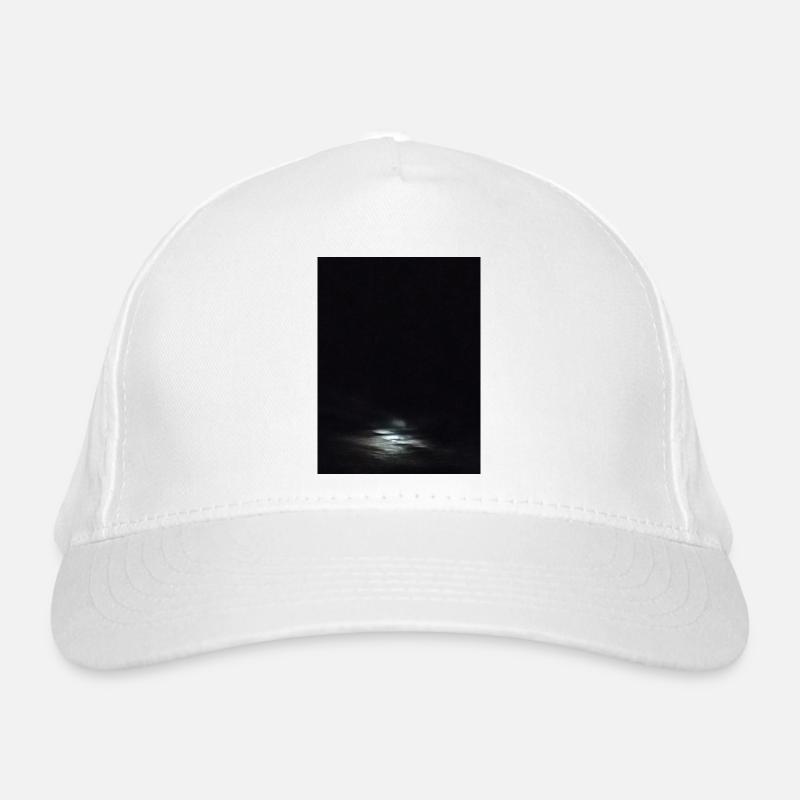Night Clouds Light Dark Sky Organic Baseball Cap