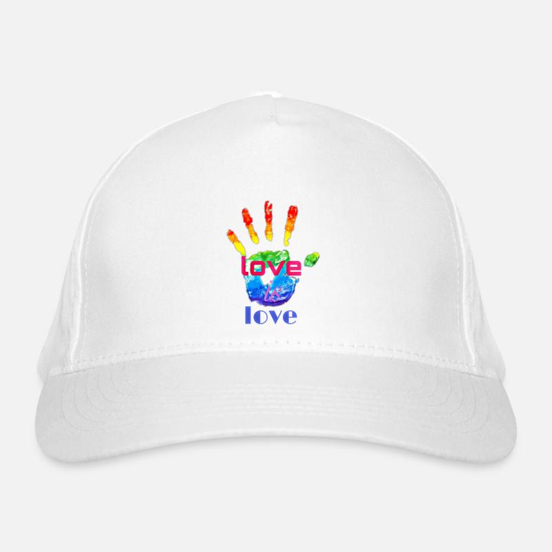 Pride Hand Bio-Baseballkappe
