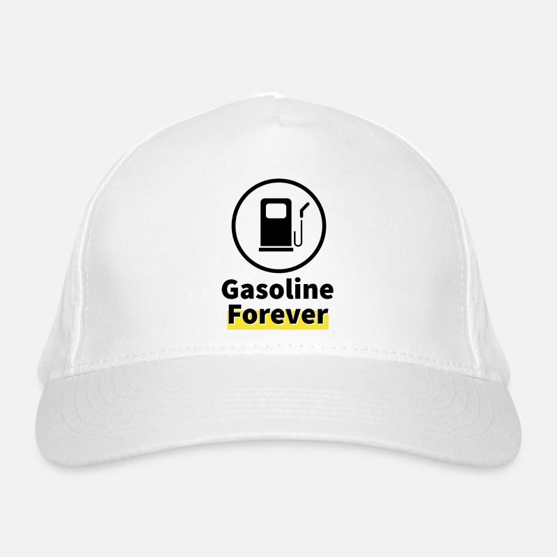 Gasoline Forever Organic Baseball Cap