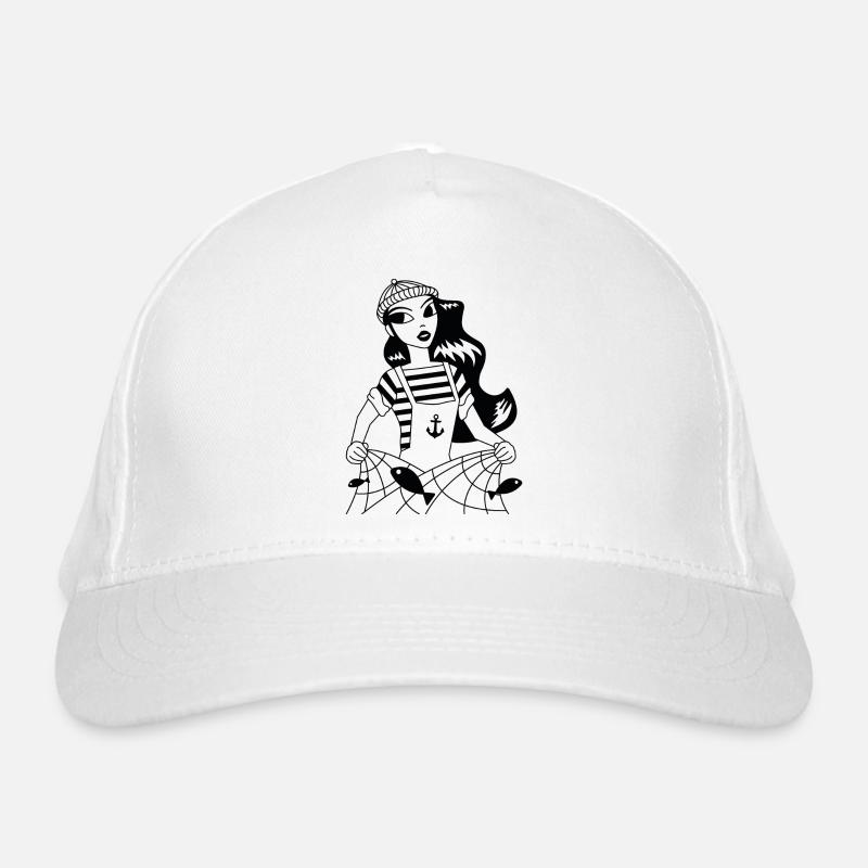 marin la mère Casquette classique bio