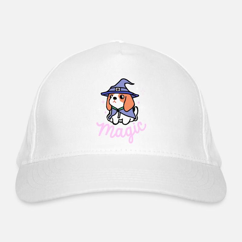 Beagle-Magie-Zauberer Hund Geschenk Retro Bio-Baseballkappe