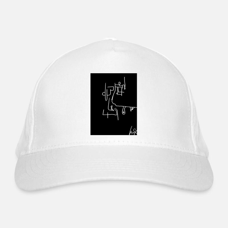 blackonwhite Bio-Baseballkappe
