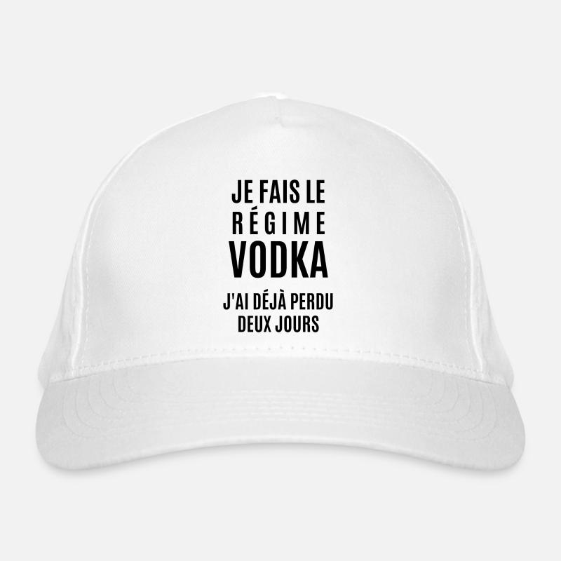 régime vodka Casquette classique bio