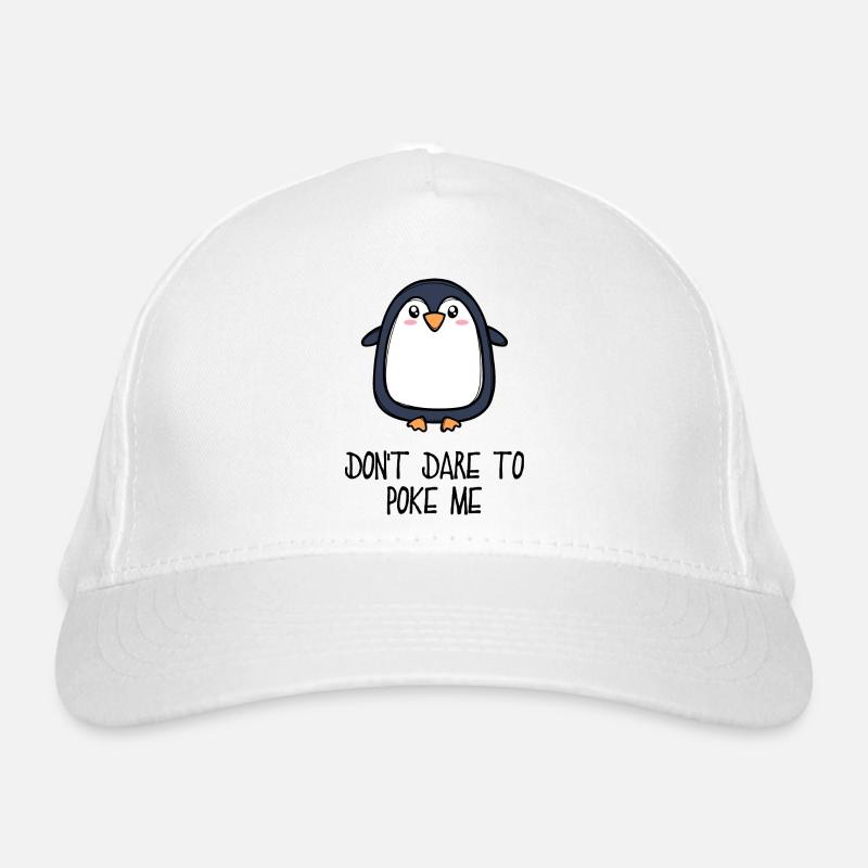 Cool Animal Bird Statement Pingouin Pôle Sud Casquette classique bio