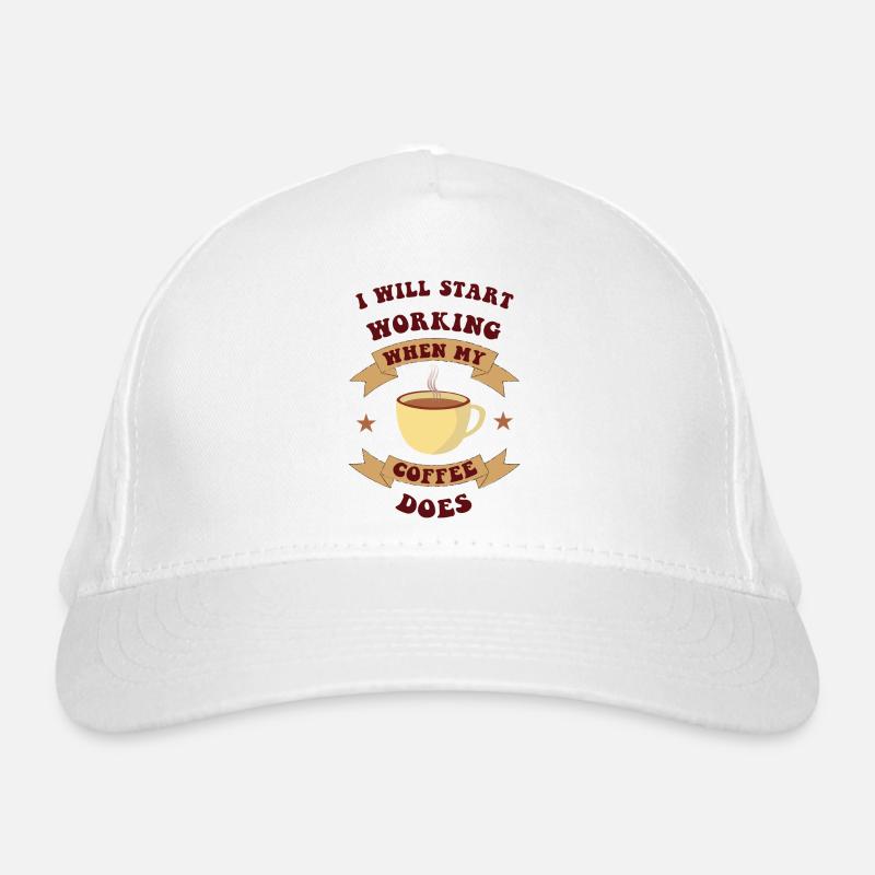 Coffee Casquette classique bio