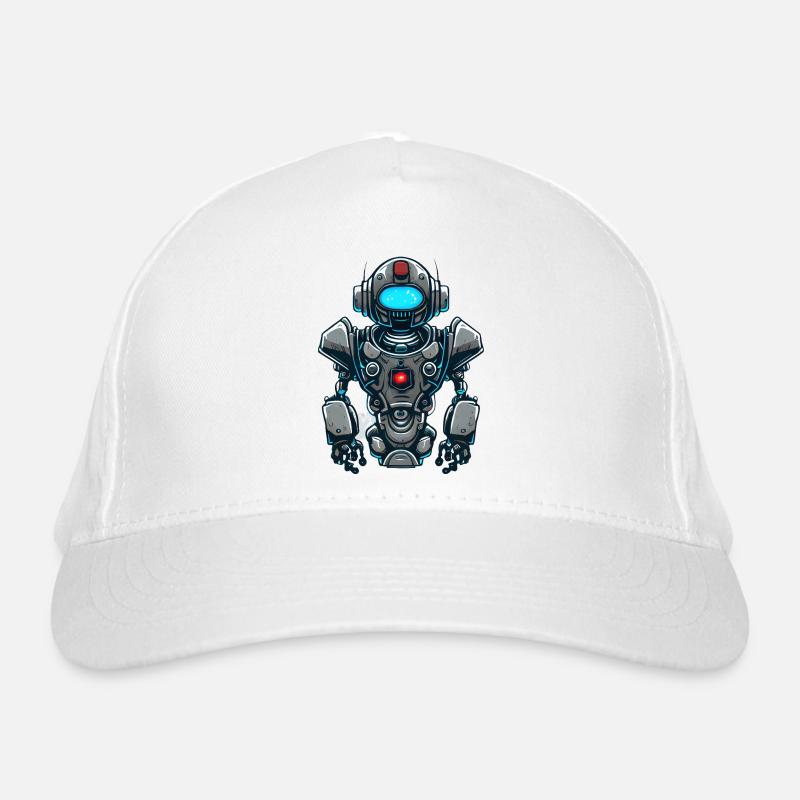 Robot Organic Baseball Cap