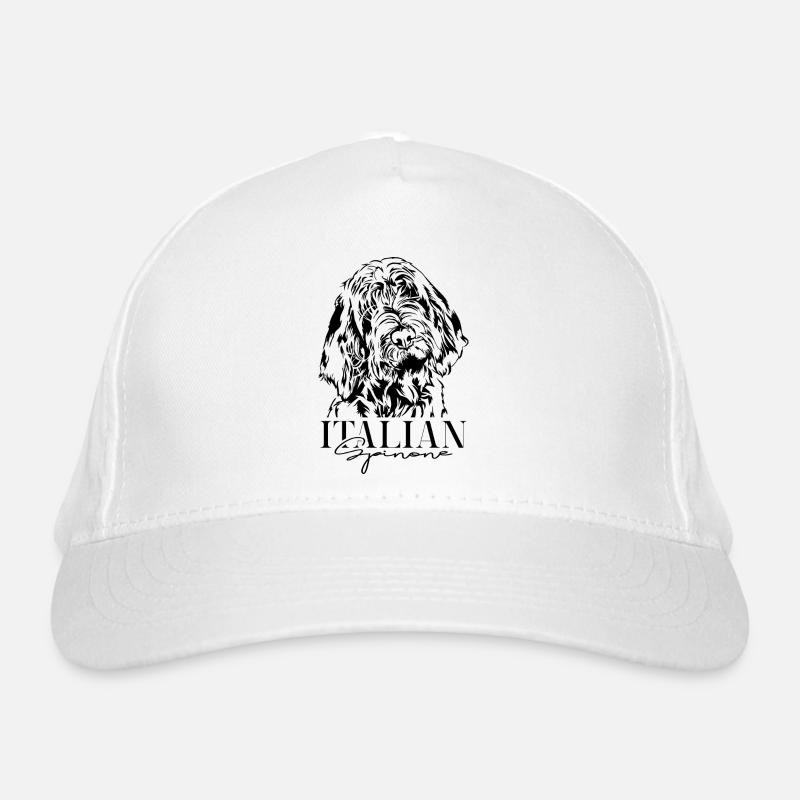 SPINONE Italien Chien Portrait Chien Chiens Wilsigns Casquette classique bio
