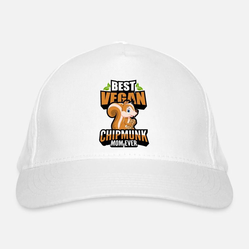 Chipmunk Organic Baseball Cap