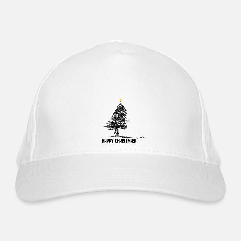 Joyeux Noël, sapin de Noël Casquette classique bio