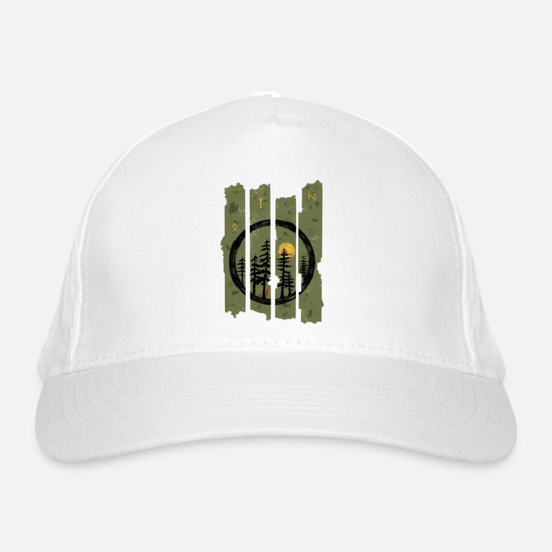 Rune Forest Organic Baseball Cap