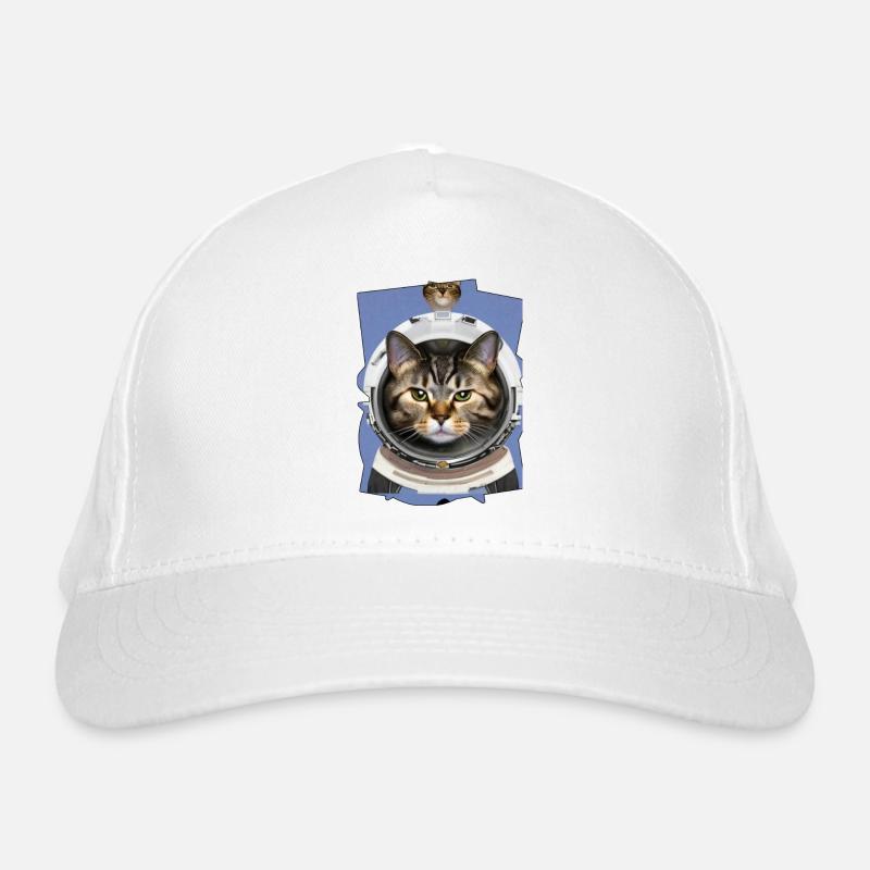 Space Cat 1 Organic Baseball Cap