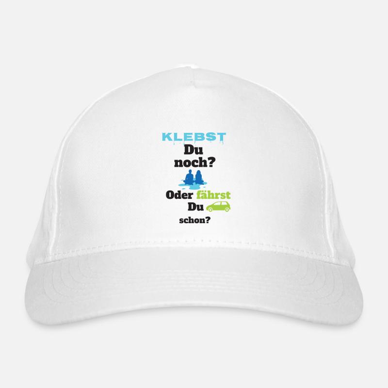Klimakleber - Klebst du noch? Bio-Baseballkappe