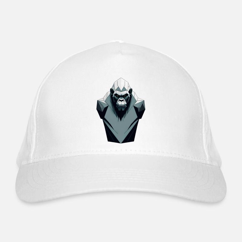 Minimalistic Gorilla Organic Baseball Cap