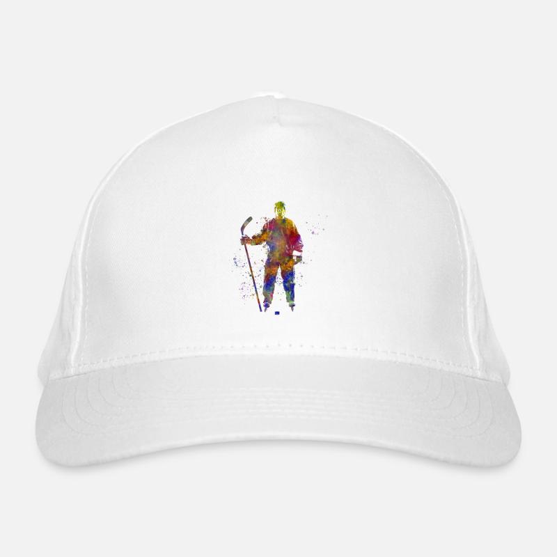 Eishockeyspieler Bio-Baseballkappe