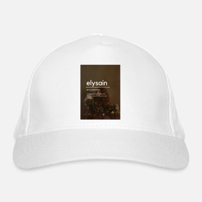 elysain Définition Casquette classique bio