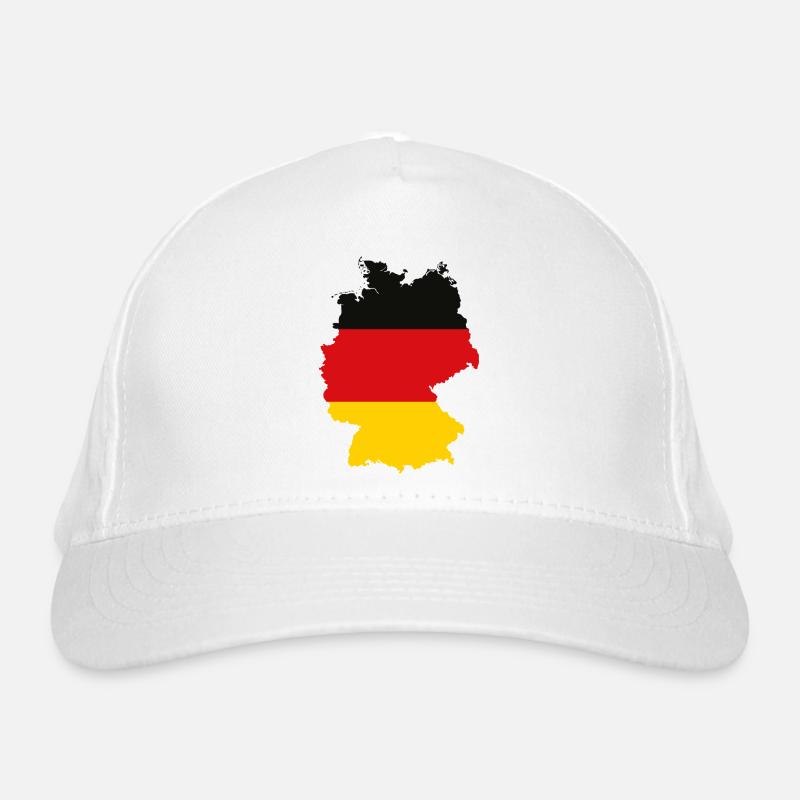 GERMANY map Bio-Baseballkappe