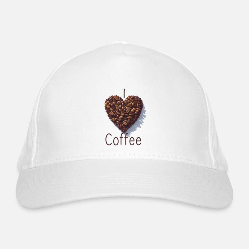 J’adore le café Casquette classique bio