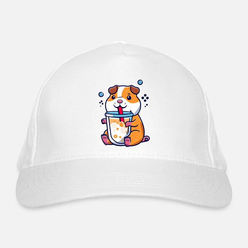Bubbletea Hamster Geschenk Bio-Baseballkappe