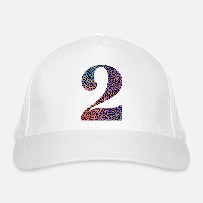 2e anniversaire léopard Casquette classique bio
