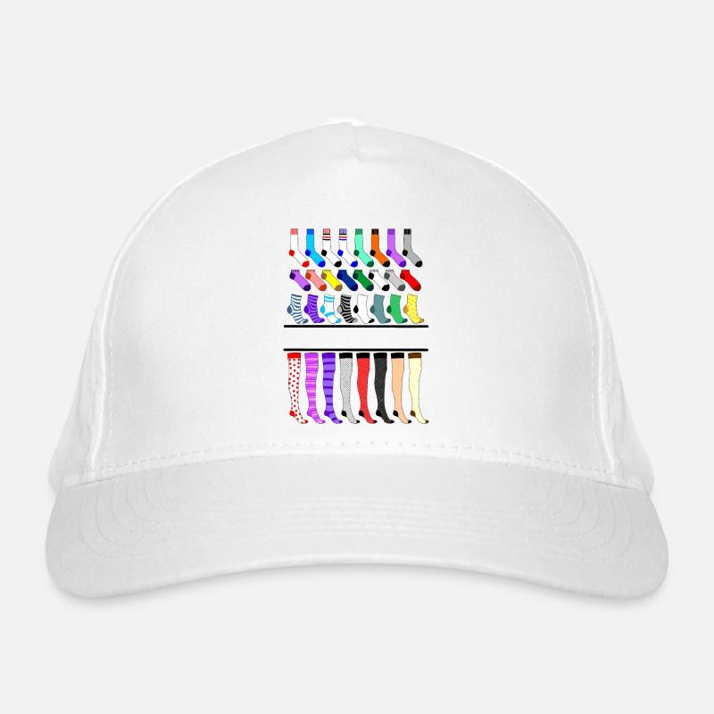 Socks, stockings, tights logo Organic Baseball Cap