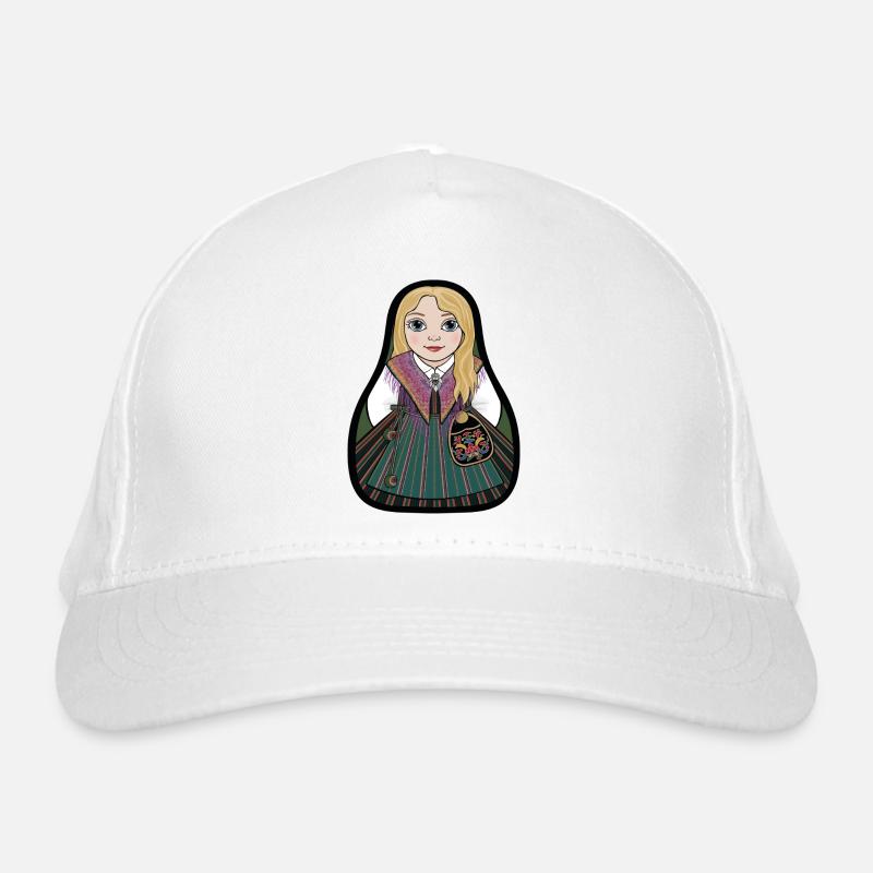 Ilsbostinta - Casquette classique bio - blanc