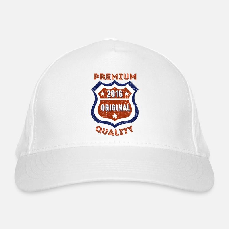 Qualité premium 2016 Casquette classique bio