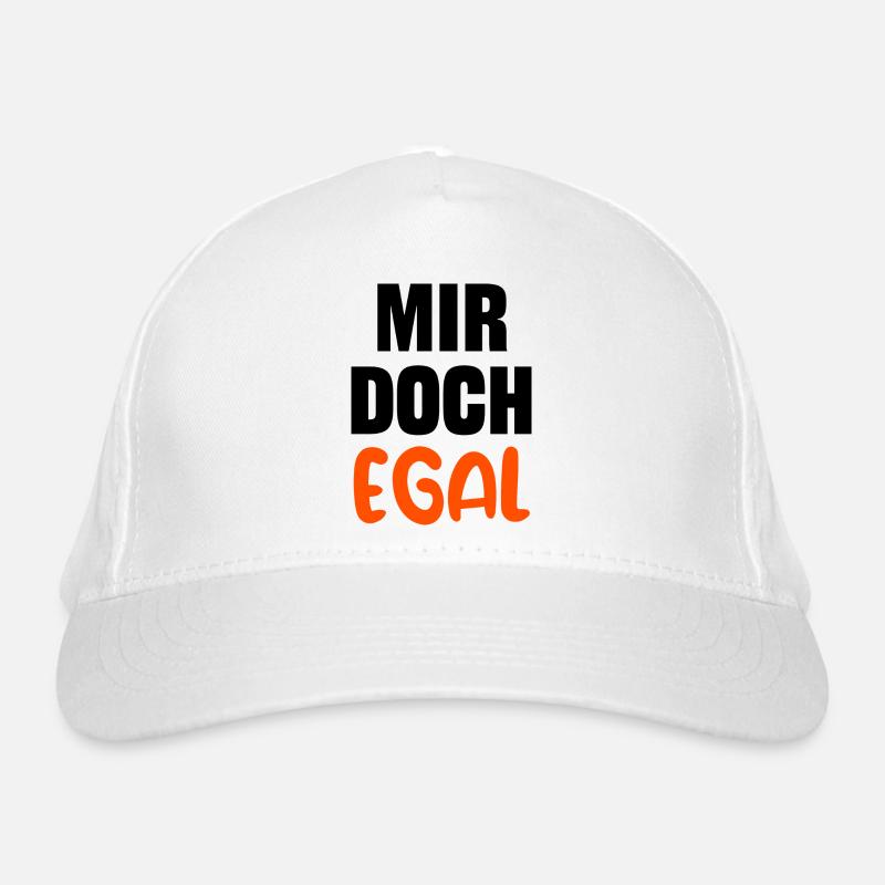 Je m’en fous Déclaration Indifférente Chill Casquette classique bio