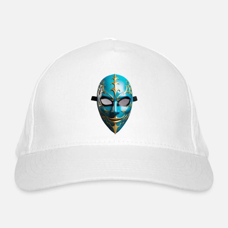 Karneval Maske Bio-Baseballkappe