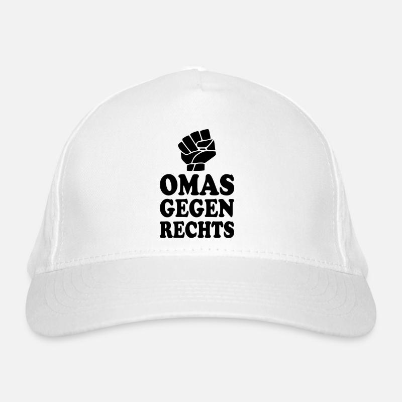 Omas gegen rechts Bio-Baseballkappe