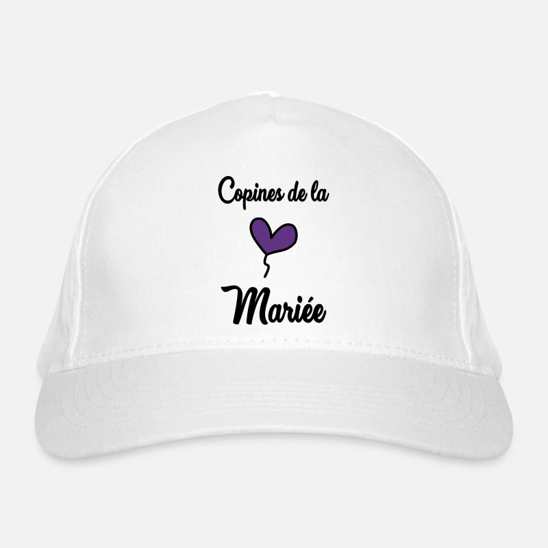 FUTURE MARIEE. EVJF. MARIEE Casquette classique bio