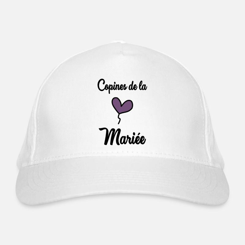COPINES DE LA MARIEE Casquette classique bio
