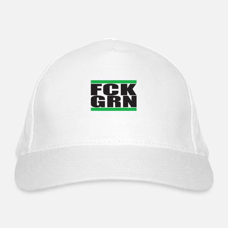 FCK GRN1 Organic Baseball Cap