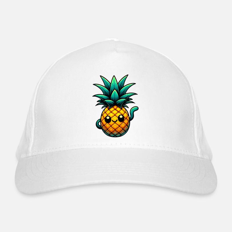 Ananas Bio-Baseballkappe