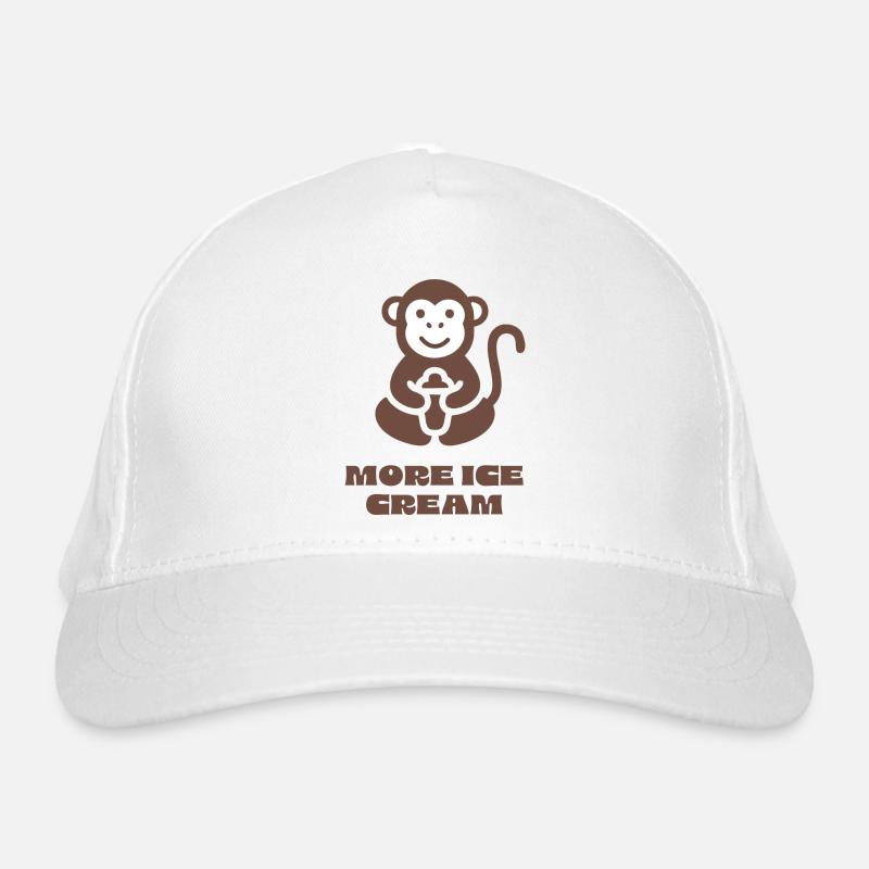 Plus de crème glacée Casquette classique bio