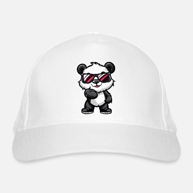 Panda Bande Dessinée Cool Casquette classique bio