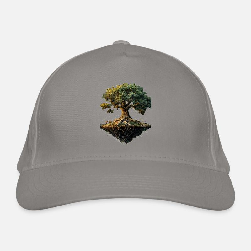 Magisches Baum Bio-Baseballkappe
