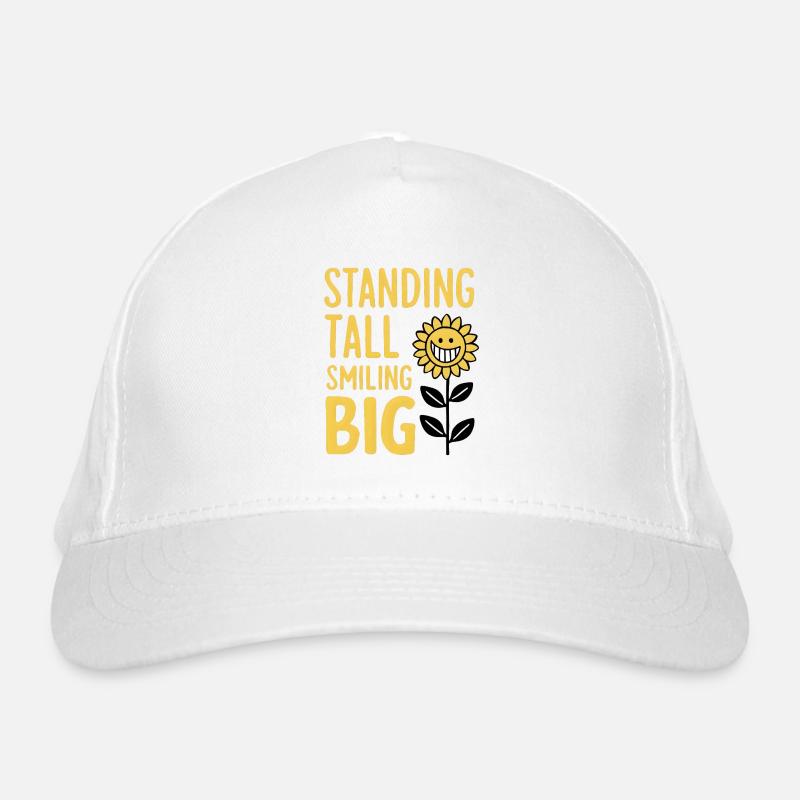 Standing Tall, Smiling Big Organic Baseball Cap