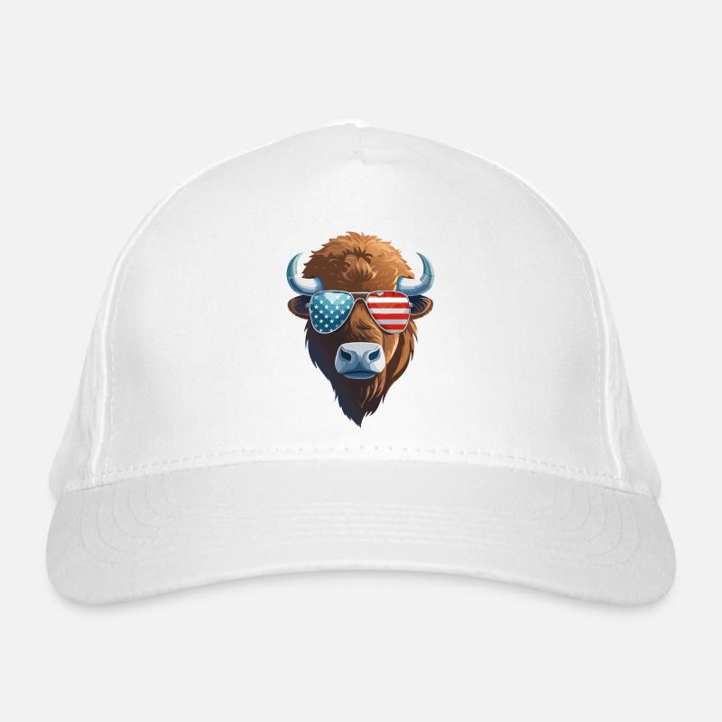 Bison head USAventures Casquette classique bio
