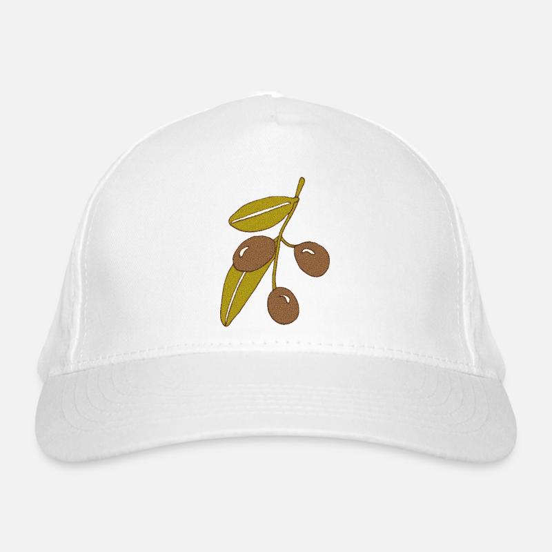 Olive branch brown Organic Baseball Cap