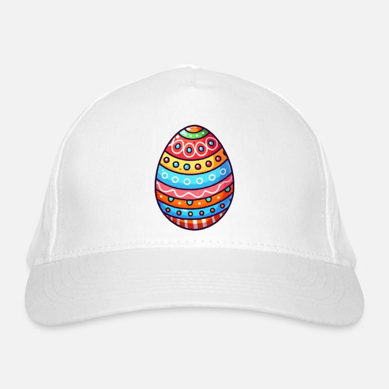 Easter egg Organic Baseball Cap