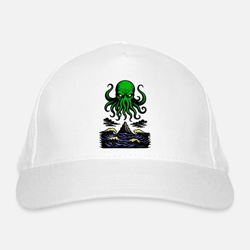 Cthulhu Retro 2 Organic Baseball Cap