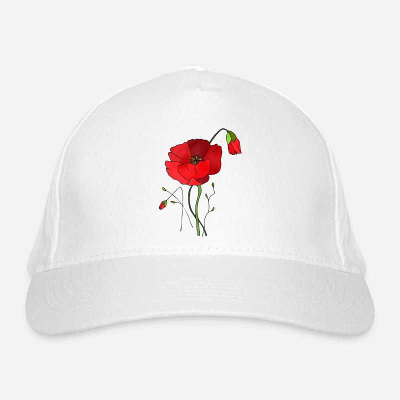Flowers Organic Baseball Cap