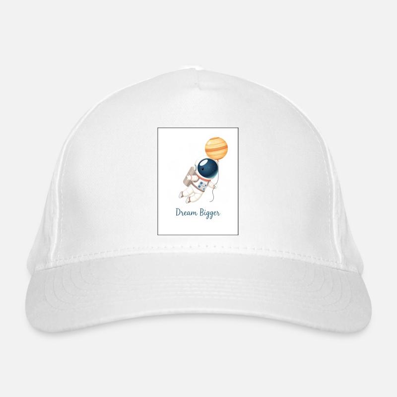 Conception d’astronaute – Rêvez plus grand ! Casquette classique bio