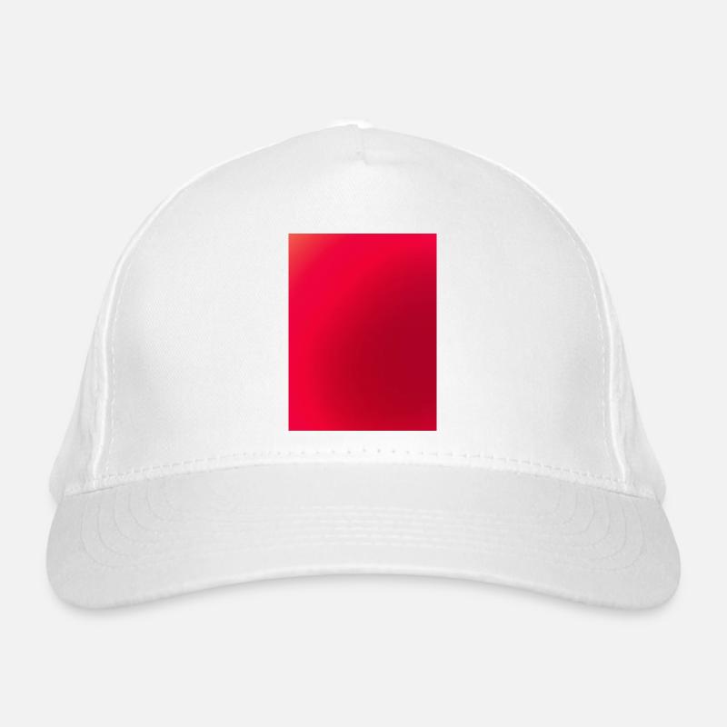 Bright red shimmer pattern Organic Baseball Cap