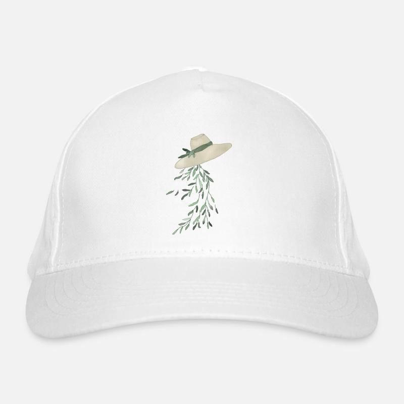 Blaetterhut Bio-Baseballkappe