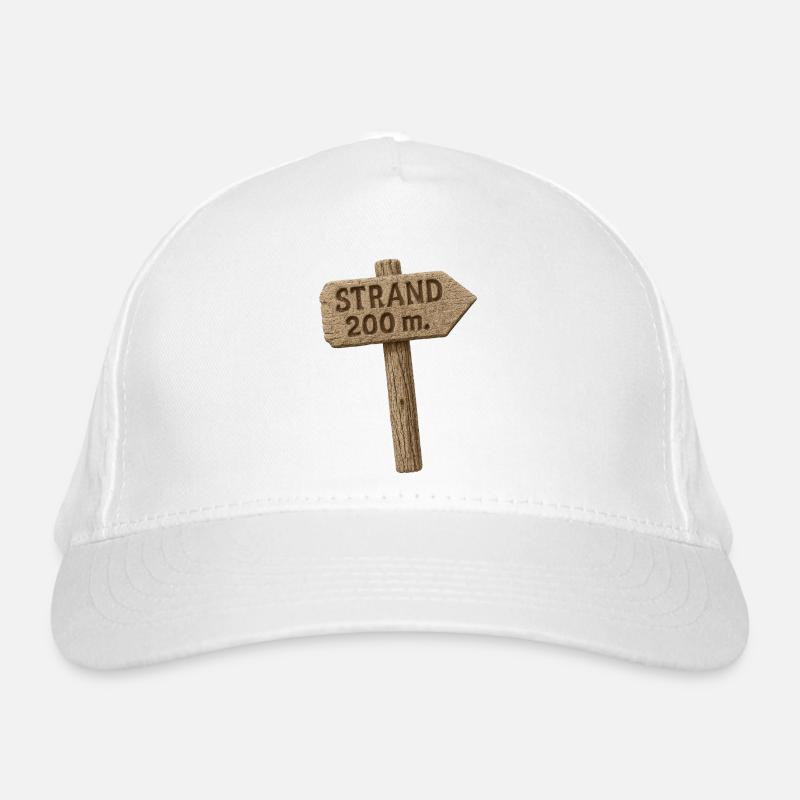 Beach 200m Organic Baseball Cap