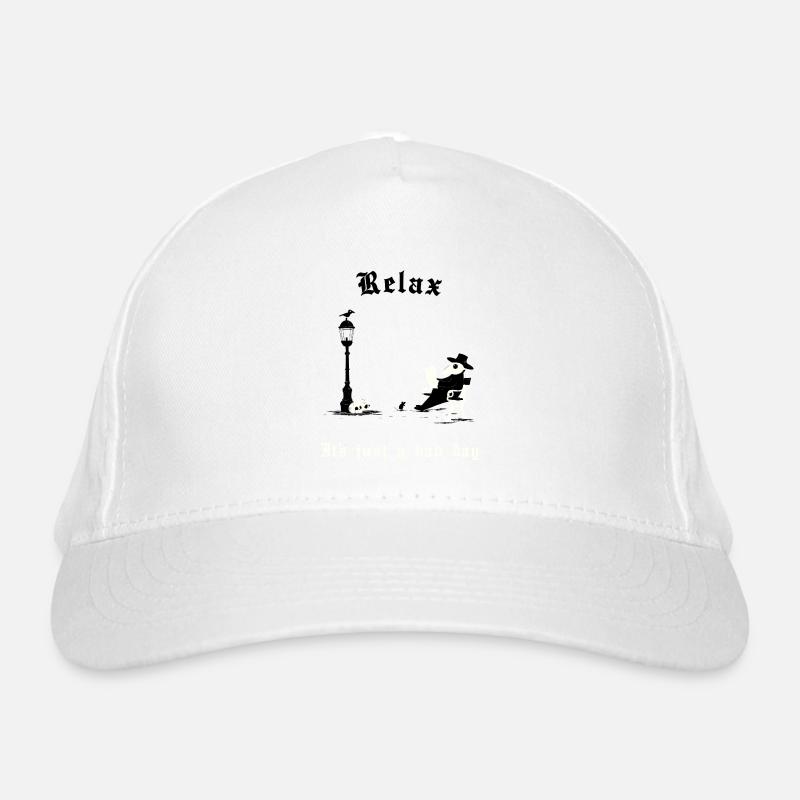 Relax - It's just a bad day Bio-Baseballkappe