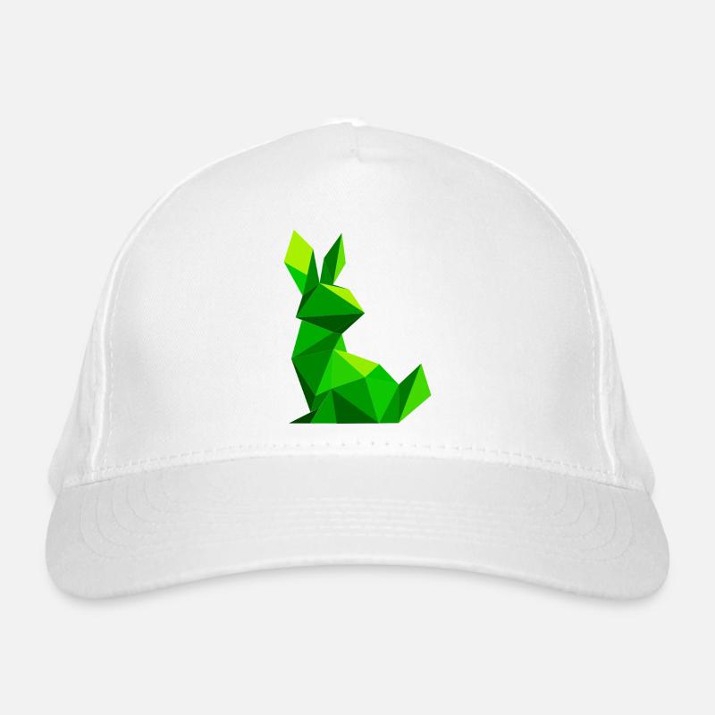 Lapin lowpoly  Casquette classique bio