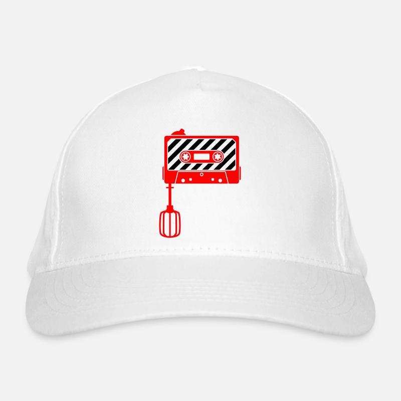 Mixtape vs. Mixer – Design culte de la musique rétro Casquette classique bio
