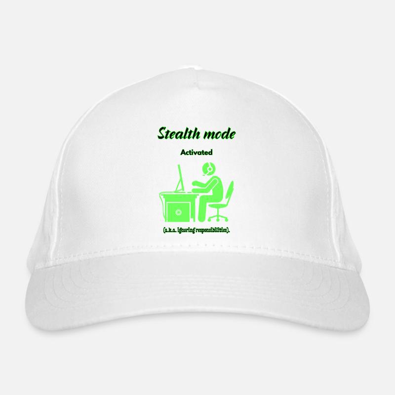 Stealth-Modus aktiv Bio-Baseballkappe
